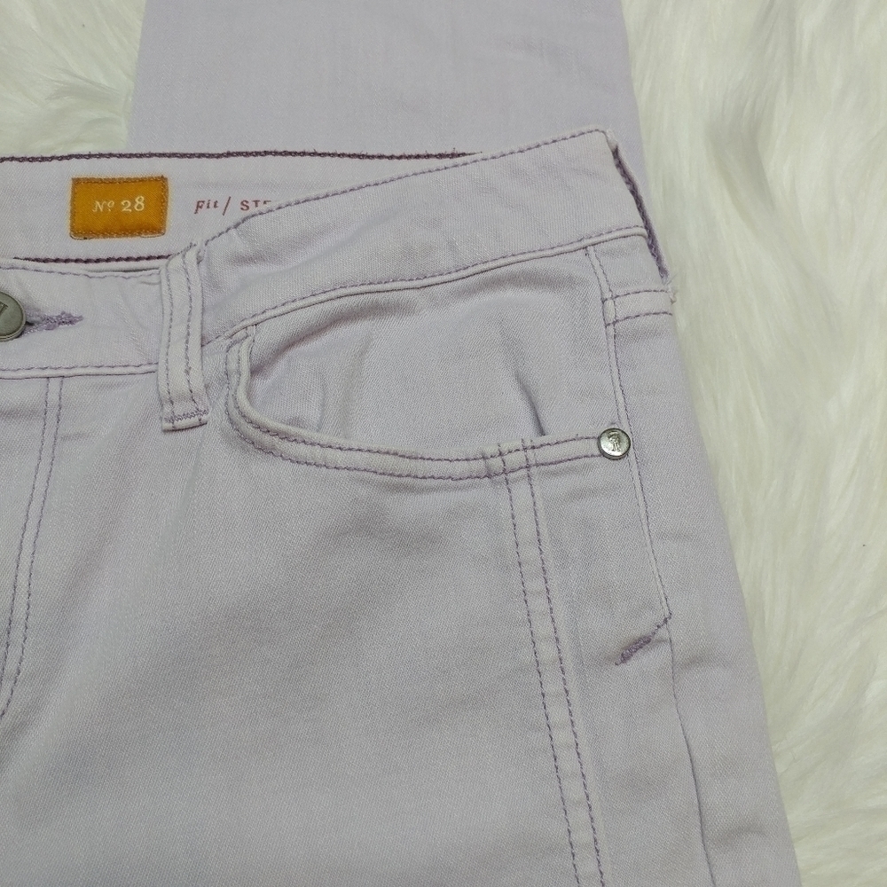 Pilcro Lilac Stet Fit Cropped Jean | Anthropologie - Picture 5 of 13